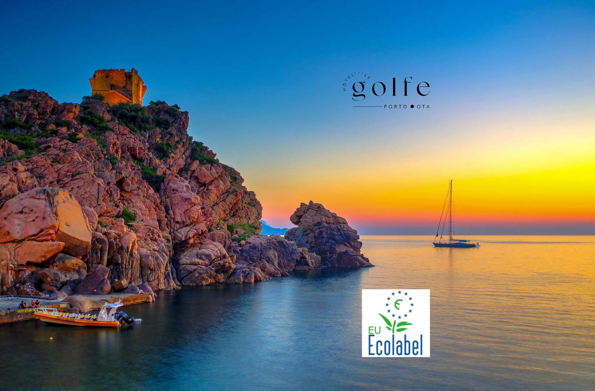 Hotel Le Golfe Ecolabel Eu Porto  Esterno foto